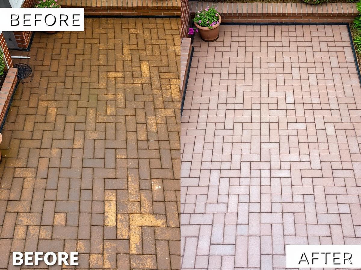 Brick Patio — Summerville
